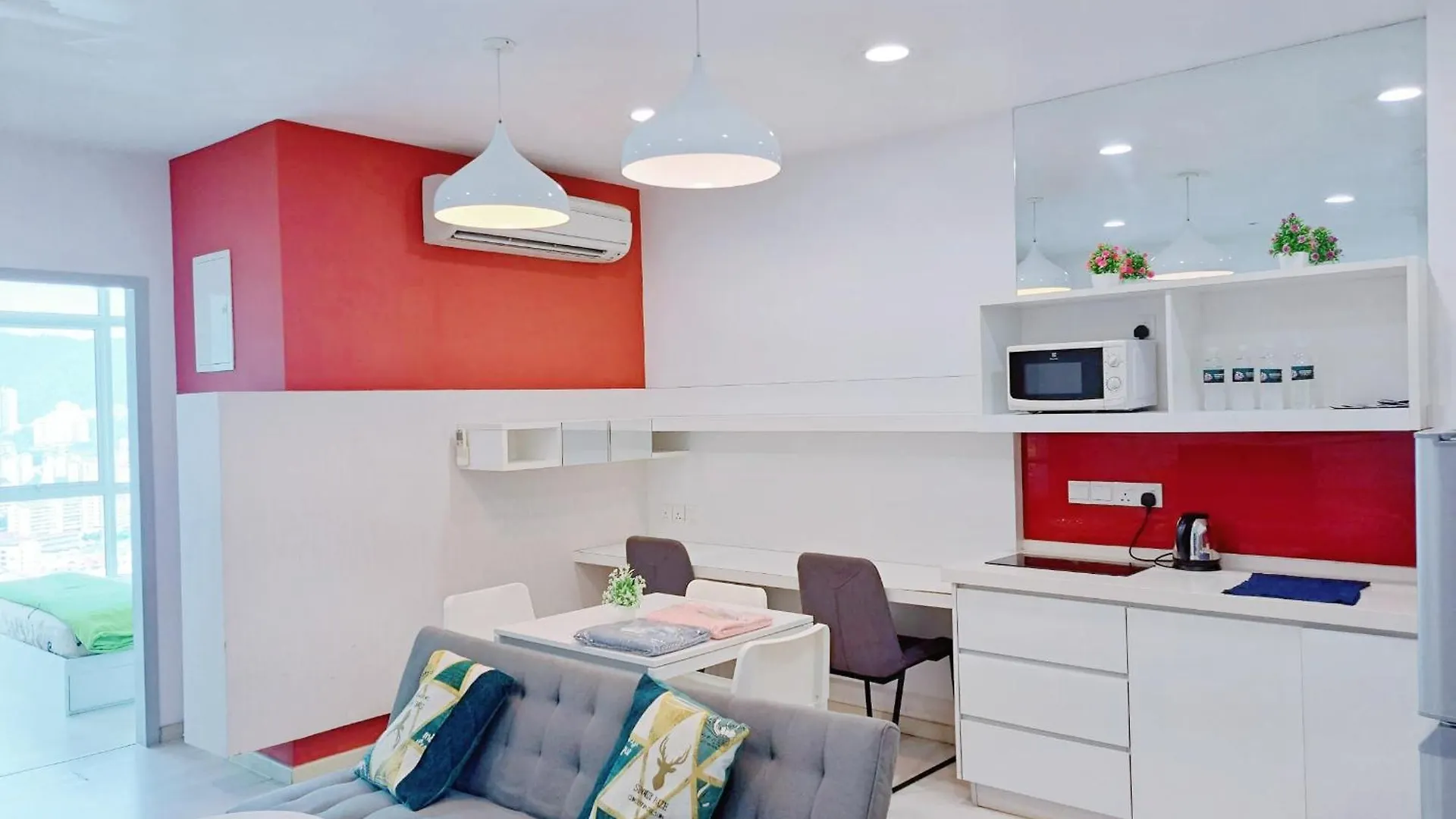 Apartment 1Br Condo Straits Garden Suites Georgetown Penang